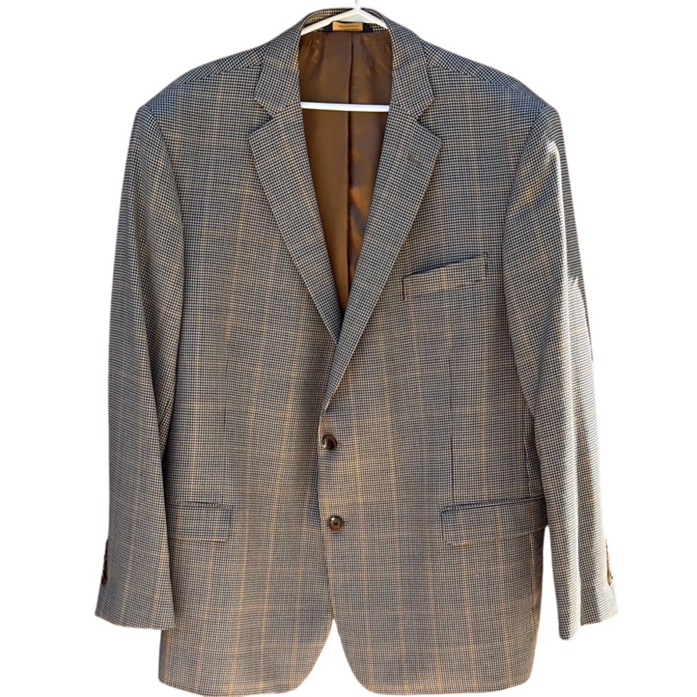 NEW Brooks Brothers houndstooth sports jacket